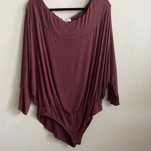 Fetch & Co Body Suit Plum color NWT Sz 2xl